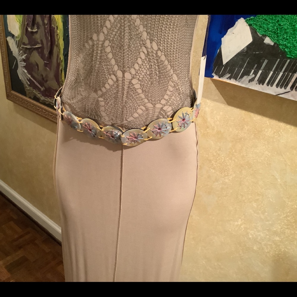 Bo’em  Plage pearlized belt.